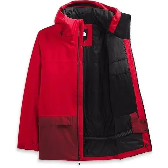 The North Face Sickline Jacket Men's 2XL Red Waterproof Full Zip Hooded PHC160 - Picture 11 of 12